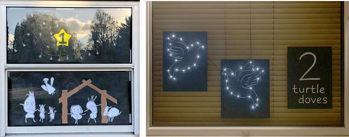 Advent windows 1 and 2